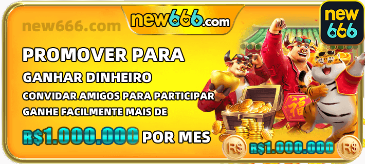 Imagem promocional da new666.com mostrando a plataforma e suas vantagens